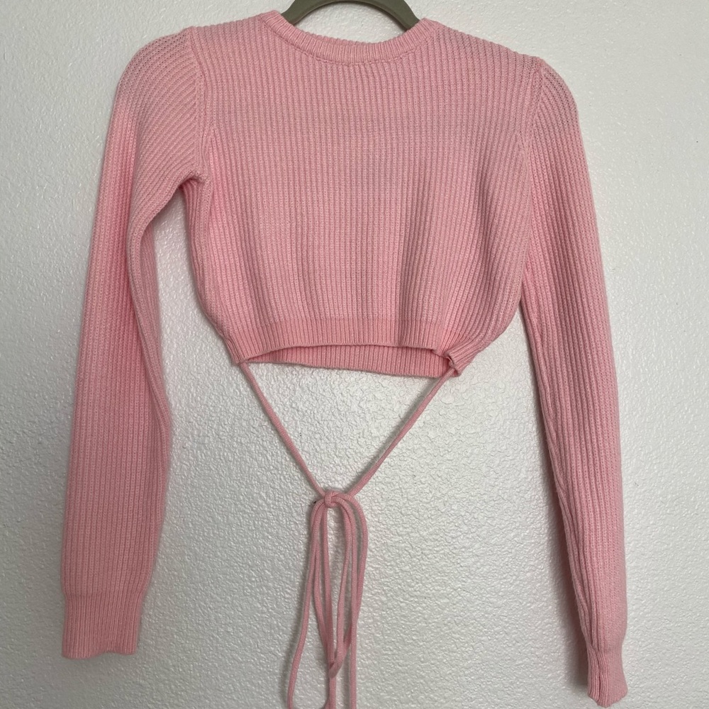 Adika Wrap Tie Sweater